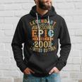 Est 2001 Limited Edition 21. Geburtstag Hoodie, Jubiläums-Design Geschenke für Ihn