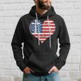 Faith Family Freedom Heart - 4Th Of July Patriotic Flag Hoodie Gifts for Him