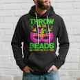 Fat Tuesdays Throw Me The Beads Mardi Gras New Orleans Hoodie Gifts for Him
