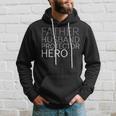 Fathers Day Father Husband Protector Hero Hoodie Gifts for Him