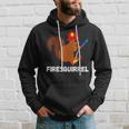 Firefighter Squirrel Funny Fire Fighter Rodent Fireman Hoodie Gifts for Him