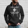 First Aid Kit Whiskey And Duct Tape Funny Dad Joke Vintage Hoodie Gifts for Him