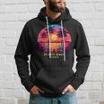 Florida St Pete Beach Colorful Palm Trees Beach Hoodie Gifts for Him