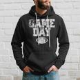 Football Day Game Vintage Distressed Graphic Mens Womens Dad Hoodie Gifts for Him