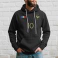 France Number 10 French Soccer Retro Football France Hoodie Gifts for Him
