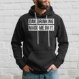 Funny Day Drinking Made Me Do It Hoodie Gifts for Him