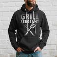 Funny Fathers Day Gift Grill Sergeant Grilling Dad Vintage V2 Hoodie Gifts for Him