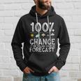 Funny Meteorology Gift For Weather Enthusiasts Cool Weatherman Gift V2 Hoodie Gifts for Him