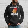 Funny Nugs Not Drugs Delicious Chicken Nugget Bucket V3 Hoodie Gifts for Him