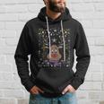 Funny Reindeer Xmas Deer Snowflakes Family Ugly Christmas Gift Hoodie Gifts for Him