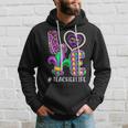 Funny Teacher Mardi Gras Family Matching Outfit V3 Hoodie Gifts for Him