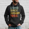 Geschenke Zum 57 Geburtstag Legende Seit Januar 1965 Hoodie Geschenke für Ihn