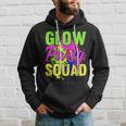 Glow Party Squad Neon Lights Party Lover Hoodie Gifts for Him
