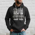 Grandpa Knows Everything Abuelo Sabe Todo Fathers Day Hoodie Gifts for Him