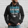 Grill Master Grandfather Grandpa Is My Grilling Is My Game Gift For Mens Hoodie Gifts for Him