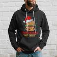 Happy Holidays With Cheese Shirt Cheeseburger Hamburger V2 Hoodie Gifts for Him