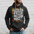 Hbcu Humbled Blessed Creative Unique Afro College Student Hoodie Gifts for Him