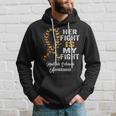 Her Fight Is My Fight Multiple Sclerosis Ms Awareness Retro Hoodie Gifts for Him