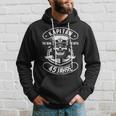 Herren 45 Geburtstag Mann Geschenk Lustig Captain Kapitän Hoodie Geschenke für Ihn