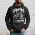 Herren 50. Geburtstag Biker Hoodie, Motorrad Chopper 1973 Design Geschenke für Ihn