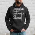 Herren Ehemann Papa Opa Gg Legend Vatertag Hoodie Geschenke für Ihn