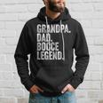 Herren Grandpa Dad Bocce Legend Opa Papa Boccia Legende Hoodie Geschenke für Ihn