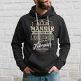 Herren Hoodie Legenden Geboren im Februar, Einzigartiges Design Geschenke für Ihn