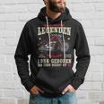 Herren Hoodie zum 65. Geburtstag, Biker-Motiv Chopper 1958 Geschenke für Ihn