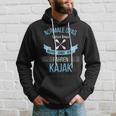 Herren Kajak Opa Paddel Wassersport Kanu Kayak Kajakfahrer Hoodie Geschenke für Ihn