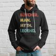 Herren Metzger Mann Mythos Legende Hoodie Geschenke für Ihn