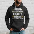 Herren Name Khaled Vorname Namensgeschenke Namenstag Hoodie Geschenke für Ihn