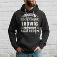 Herren Name Ludwig Vorname Namensgeschenke Namenstag Hoodie Geschenke für Ihn