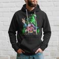Hippie Gnomes Hippie Clover St Patricks Day Gifts Hoodie Gifts for Him