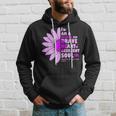 I Am A Military Kid Cute Sunflower Purple Up Month Military Hoodie Gifts for Him