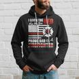 I Back The Red For My Son Proud Dad Of A Firefighter Fathers Hoodie Gifts for Him