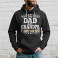 I Have Two Titles Dad And Grandpa Grandfather Fathers Day Hoodie Gifts for Him
