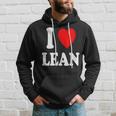 I Heart Love Lean Hoodie Gifts for Him