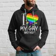 I Love My Gay Brother Lgbt Month Family Proud Hoodie Gifts for Him