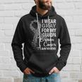 I Wear Gray For My Grandpa Brain Cancer Awareness Family Hoodie Gifts for Him