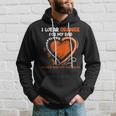 I Wear Orange For My Dad Ms Multiple Sclerosis Awareness Hoodie Gifts for Him