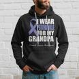 I Wear Periwinkle For My Grandpa Stomach Cancer Awareness Hoodie Gifts for Him