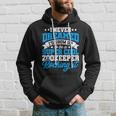 Id Never Dreamed Id Grow Up To Be A Animal Keeper Zoo Hoodie Gifts for Him