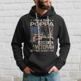 Im A Dad Poppa And A Veteran Funny Poppa Fathers Day Gift Gift For Mens Hoodie Gifts for Him