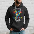 Im A Proud Autism Dad Autism Awareness Father Autistic Son Hoodie Gifts for Him