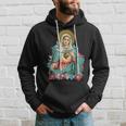 Immaculate Heart Of Mary Our Blessed Mother Catholic VintageHoodie Gifts for Him