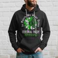 In March We Wear Green Cerebral Palsy Cp Awareness Sunflower Hoodie Gifts for Him