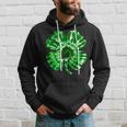 Irish Shamrock Tie Dye Happy St Patricks Day Go Lucky Gifts Hoodie Gifts for Him
