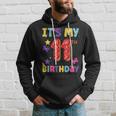Its My 11Th Birthday Sweet Dunat Girls Funny 11 Year Old Hoodie Gifts for Him