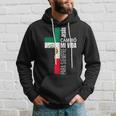 Jesus Christian Spanish Gifts Dad Fathers Day Mexican Flag Hoodie Gifts for Him