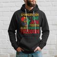 Junenth Emancipation Day Black American Freedom Hoodie Gifts for Him